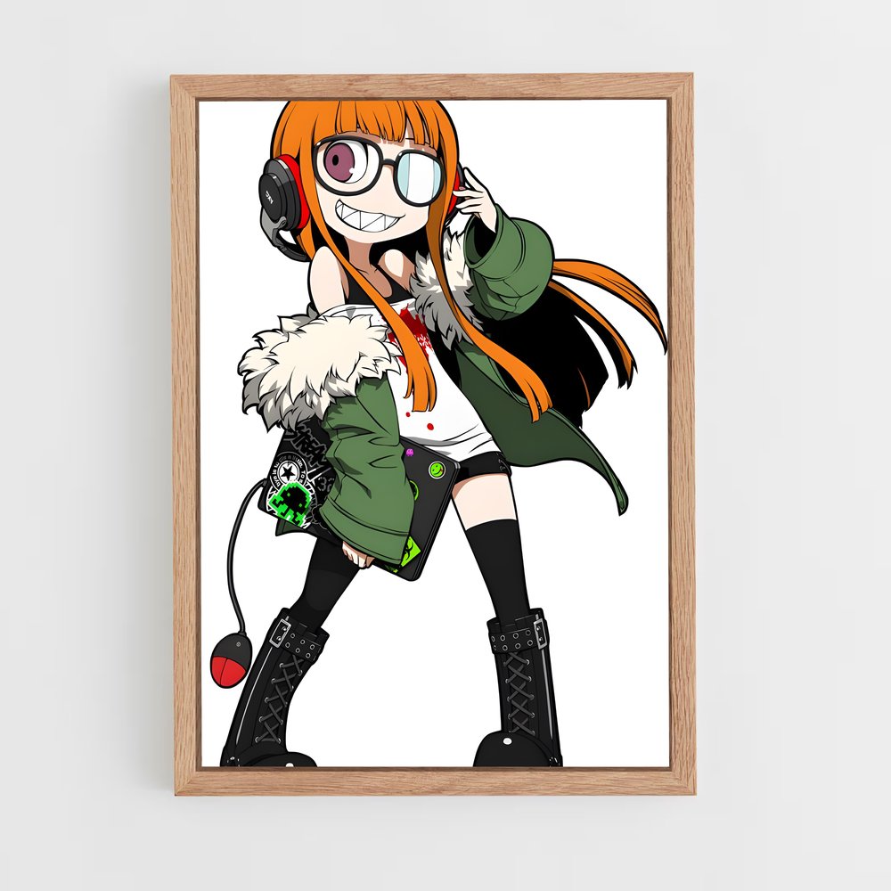 Poster Mélodie Féline – affiche Persona 5 (vue 4)
